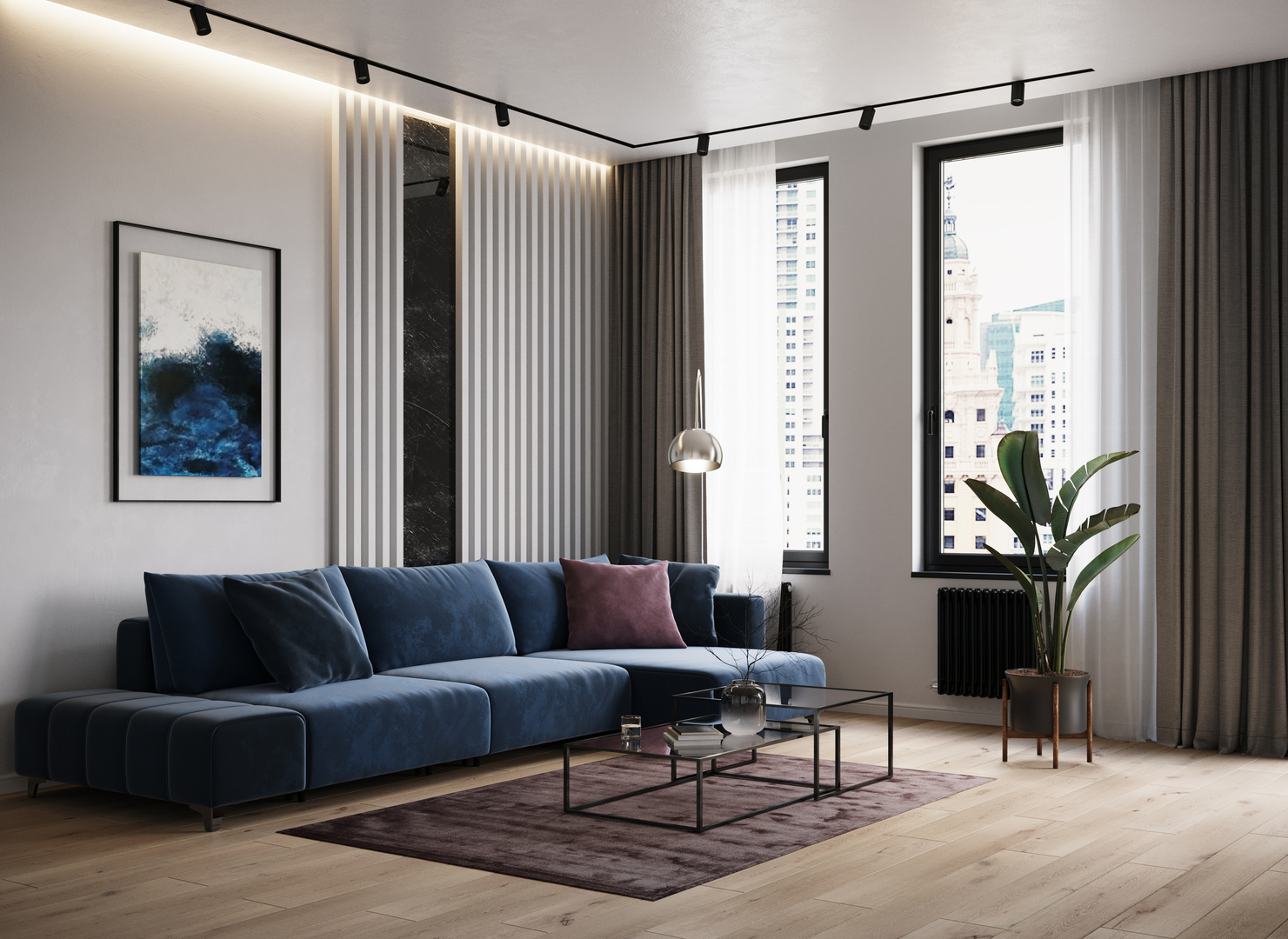 Как подобрать цвет дивана и кресел для гостиной?